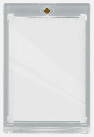 Magnetic one-touch holder and label format example