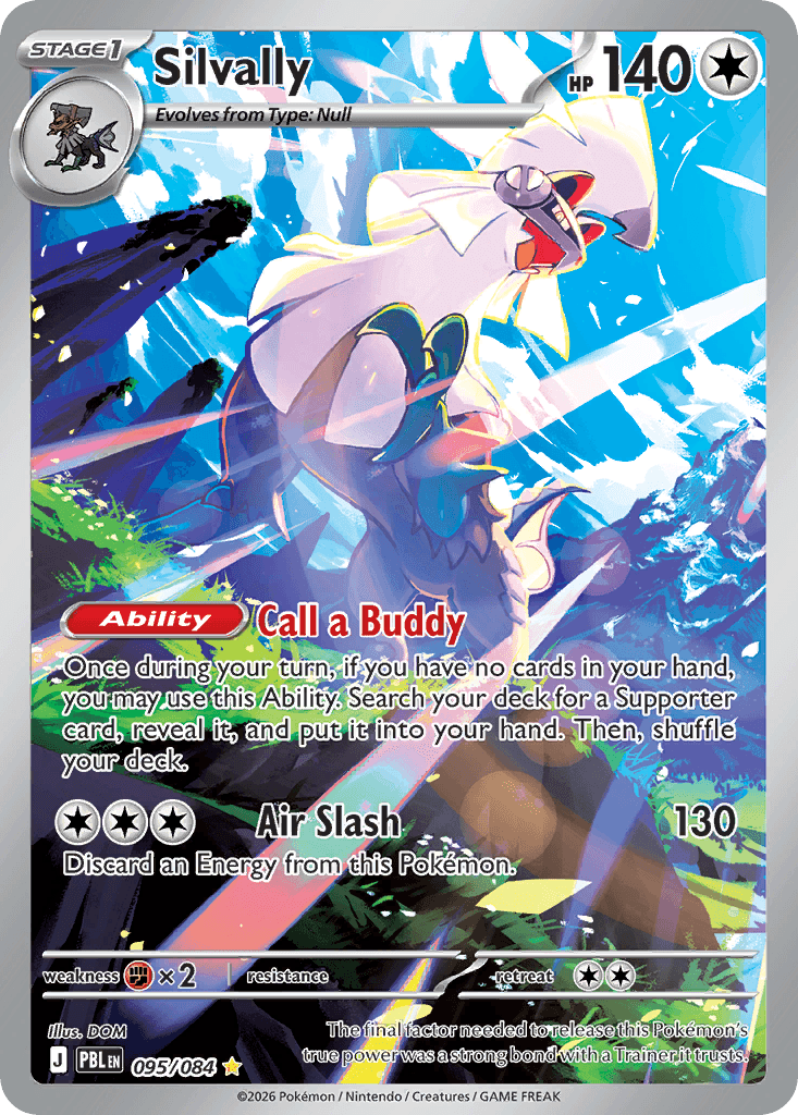 Silvally 95 Illustration Rare