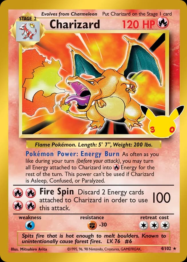 Classic Collection Charizard reprint