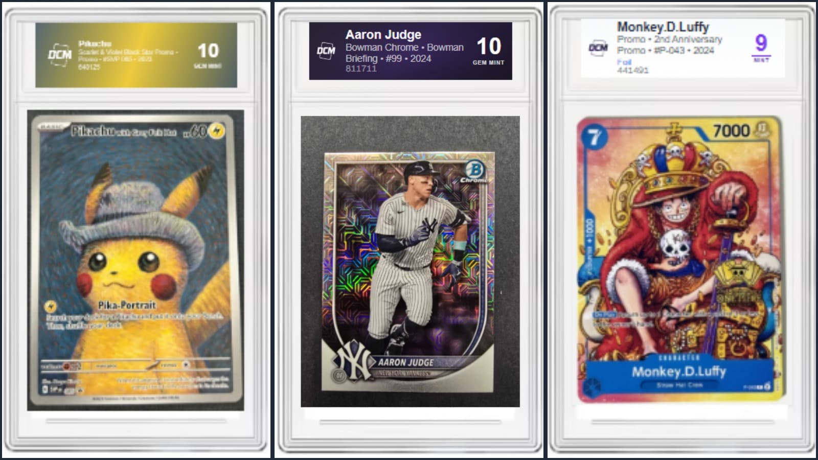 Why grade cards with DCM?